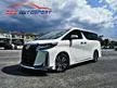 Used 2019 Toyota Alphard 3.5 New Facelift Model 8 Speed Auto Modelista Bodykit