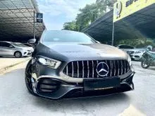 2019 Mercedes-Benz A200 1.3 Progressive Line Sedan V177 / HISTORY SERVICE RECORD CNC / COVERT A35 AMG / SURROUND CAMERA