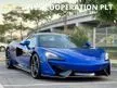 Recon 2019 McLaren 570S 3.8 V8 Spider SSG TwinTurbo Convertible Unregistered Bowers And Wilkins Sound System Front 19 Inch Rear 20 Inch Forged Rim KeyLess
