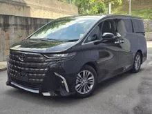 2025 Toyota Alphard 2.5 Z 7-Seater MPV #BLACK INTERIOR #UNIVERSAL SIDE STEP