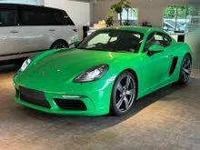HIGH SPEC 2020 Porsche 718 2.0 Cayman T Unreg