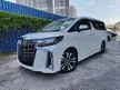 Recon SUNROOF BSM DIM 2021 Toyota Alphard 2.5 SC SPECIAL YEAR END OFFER UNREG