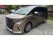 Recon Unreg Toyota Alphard Z 2.5 (A) 2 Power Door, Power Boot (Low Mileage)(Well Condition)