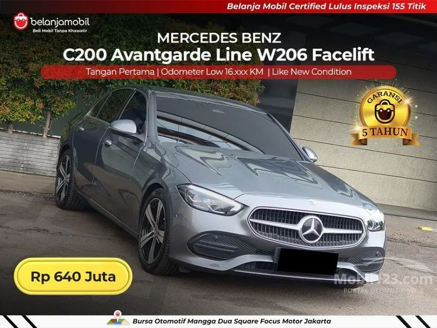 2022 Mercedes-Benz C200 Avantgarde Line Sedan