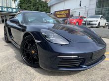 2019 PORSCHE CAYMAN 718 2.0 PDK SPORT CHRONO , SPORT EXHAUST WITH LAUNCH CONTROL