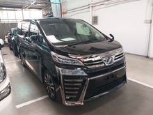 2018 Toyota Vellfire 2.5 ZG NEW FACELIFT SUNROOF FULL LEATHER SEAT PRE CRASH UNREG18