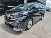 *MCO MEGO SALE* 2016 Toyota Vellfire 2.5 Z - Lowest Price In Town - Japan Unregistered