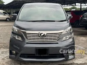 2011 Toyota Vellfire 2.4 Z Platinum MPV