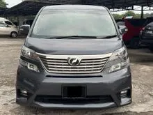 2011 Toyota Vellfire 2.4 Z Platinum MPV