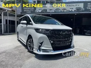 2024 Toyota Alphard 2.5 Z MPV / FULLY LOADED / GRADE 5A /  MODELISTA / X HUD / 360 CAMERA / BSM / DIM / SUNROOF / UNREG