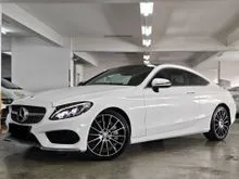 2016 Mercedes-Benz C300 2.0 Coupe / CKD LOCAL SPEC / BURMESTER SOUND SYSTEM / POWER BOOT / SUNROOF / MERCEDES-BENZ CALIPER / CARKING / FREE WARRANTY