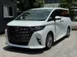 2023 Toyota Alphard Z - HUD Sunroof Side Step