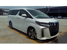 2018 Toyota Alphard 2.5 SC with Sunroof