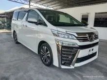 2020 Toyota Vellfire 2.5 Z G Edition MPV **SUPER BLOCKBUSTER PRICE (LIMITED TIME SALES)**