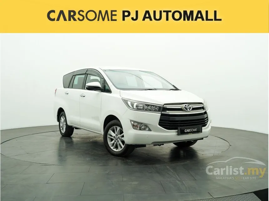 2018 Toyota Innova G MPV