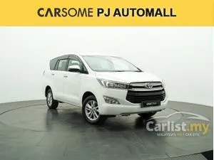 2018 Toyota Innova 2.0 G MPV