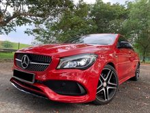 Mercedes-Benz CLA250 2.0 4MATIC AMG FACELIFT 66KM MILEAGE UNDER WARRANTY C & C TILL 2021 SEPT CLA200 CLA45