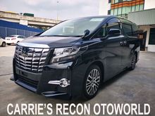 (NEW ARRIVAL) 2016 Toyota Alphard 2.5 SC WITH PRECRASH - JAPAN SPEC UNREG