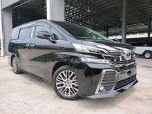 2016 Toyota Vellfire 2.5 ZG PreCrash Pilot Seat Power Boot Unregister