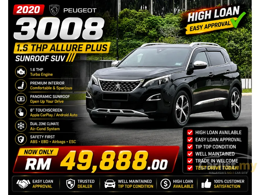 2020 Peugeot 3008 THP Plus Allure SUV