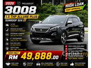 2020 Peugeot 3008 1.6 THP Plus Allure SUV