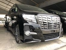 NEW FACELIFT 2016 Toyota Alphard 2.5 G S C Package Sunroof MPV