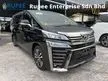 Recon 2019 Toyota Vellfire 2.5 ZG SUNROOF MOONROOF DIM BSM SYSTEM 3 LED HEADLAMPS - Cars for sale