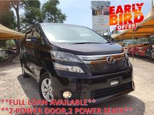 2014 TOYOTA VELLFIRE 2.4(A)V HIGH SPEC WITH POWER SEATS JAPAN SPEC**WE ARE SPECIALIST FOR MPV RECOND CAR**MORE THAN 200 UNITS TO BE CHOOSE**
