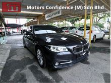 2014 BMW 520i 2.0 Sedan (BLACK EXTERIOR WITH SAHARA BROWN INTERIOR) - MOTORS CONFIDENCE