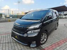 2012 Toyota Vellfire 2.4 Z Platinum MPV ( FAST APPROVAL & NEW PAINT )