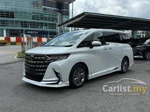 TOYOTA ALPHARD Z LATEST 2.5 TEAMMATE (UNREGISTERED) PROMO NEGO DEAL