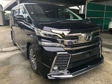 2016 Toyota Vellfire 2.5 ZG / FULL MODELLISTA / SUNROOF