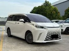 2024 Lexus LM500h Version L 2.4 MPV, AWD, Japan Spec, 6 Seater, Twin Sunroof, Mark Levinson, Massage Seats, Ventilation, Cool Box, Luxury Passenger