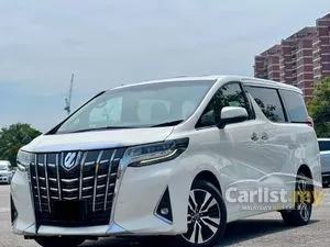 2018 Toyota Alphard 3.5 SC MPV // Facelift // 8 Speed // Sunroof Moonroof // Dual Power Sliding Door // Full Leather Seat // Blind Spot // DIM Mirror