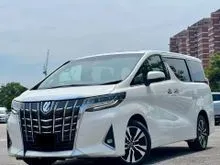 2018 Toyota Alphard 3.5 SC MPV // Facelift // 8 Speed // Sunroof Moonroof // Dual Power Sliding Door // Full Leather Seat // Blind Spot // DIM Mirror
