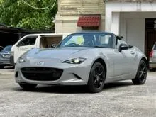 [New Face Lift , Mazda Aero Grey , Done Upgrade AutoExe Strust Bar]2024 Mazda MX-5 1.5 S Special Package Convertible
