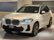 Used 2022 BMW X3 2.0 xDrive30i M Sport SUV Facelift LCI 30i High Spec Digital Meter Warty & free service 2027