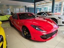 (New Car Condition) 2019 Ferrari 812 SuperFast 6.5L V12 800Hp* Genuine LOW Mileage* U.K Ferrari Approved Pre-Owned*
