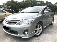 Register 2011 Toyota Corolla Altis 1.8 (A) Dual VVTi Facelift TRD kit Leather Seat