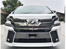 2017 Toyota Vellfire 2.5 ZG RADAR PILOT P-BOOT S-TYRE L-FM R-CAM