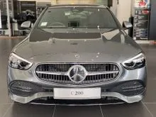 BRAND NEW 2022 Unreg Mercedes-Benz C200 Avantgard W206 1.5L with 4 Years Warranty