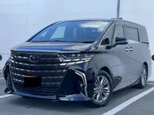 2023 Toyota Alphard 2.5 Z (Incoming Stock/Price Included Taxes and Charges/JP Spec/6A Excellent Condition/Sunroof)