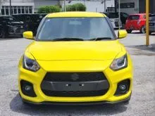 2023 Suzuki Swift 1.4 Sport, Blitz Adjustable, Rosso Modulo Muffler, 15k KM