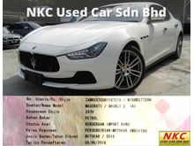 Maserati Ghibli S 3.0 (A) F.SPEC M.AGE 7K UNDER WARRANTY