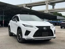 2021 Lexus RX 300 2.0 F Sport SUV - RED LEATHER SEAT, 360 CAMERA, HEAD UP DISPLAY, PANORAMIC ROOF, SPARE TYRE