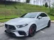 Recon 2020 Mercedes-Benz A45S AMG 2.0 S 4MATIC+ Hatchback Monster Car King Tip Top - Cars for sale