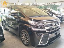2017 Toyota Vellfire 2.5 ZG SUNROOF SEMI LEATHER PILOT SEATS 360 SURROUND CAMERA AUTO CRUISE CONTROL