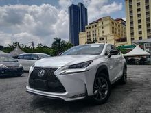 2016 Lexus NX200t 2.0 F Sport SUV UNREG