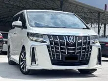 2018 Toyota Alphard 2.5 SC Package MPV - JBL/SUNROOF/360/DIM/BSM