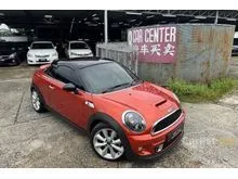 2013 MINI Cooper 1.6 S Coupe Hatchback - Coupe, Super Low Mileage, Very Rate In Market, Import By Mini Malayisa, Original Paint